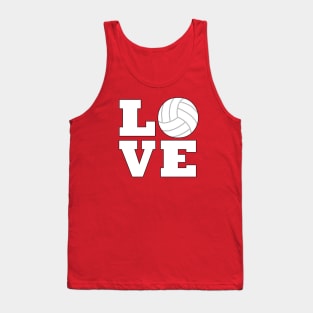 LOVE Volleyball Player, Coach or Fan Sports Tank Top